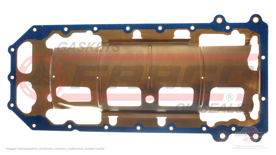OSX-1182122 - EMPAQUE DE CARTER PARA CHRYSLER 300 V8 6.1 L 16 V. HEMI 2005-2010