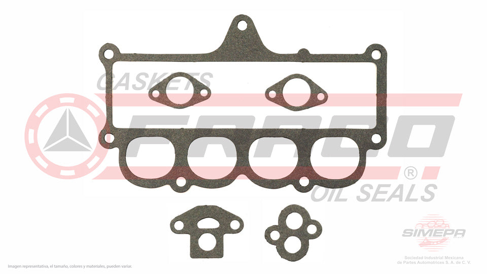 MUX-6040075 - EMPAQUE DE MULTIPLE PARA CHEVROLET AVEO L4 1.6 L F16D3 16 V. DOHC F16D3 LXT 2004-2012
