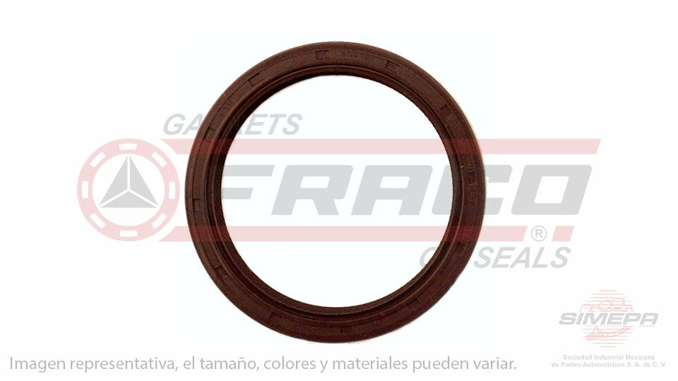 S-080041-V - RETEN DE CIGÜEÑAL PARA TOYOTA CELICA L4 1.9 L 8 V. OHV 8R 1971