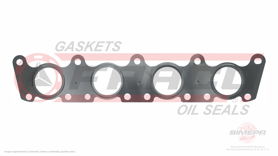 MEX-8640140 - EMPAQUE MULTIPLE DE ESCAPE PARA AUDI A4 L4 1.8 L 20V 20 V. DOHC 1997-2006