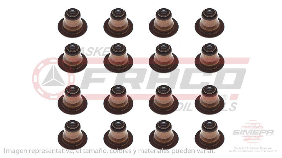 SS-2410-V-16 - SELLOS DE VALVULA POR JUEGOS PARA FORD CROWN VICTORIA V8 4.6 L SOHC 16 V. SOHC 1992-1994