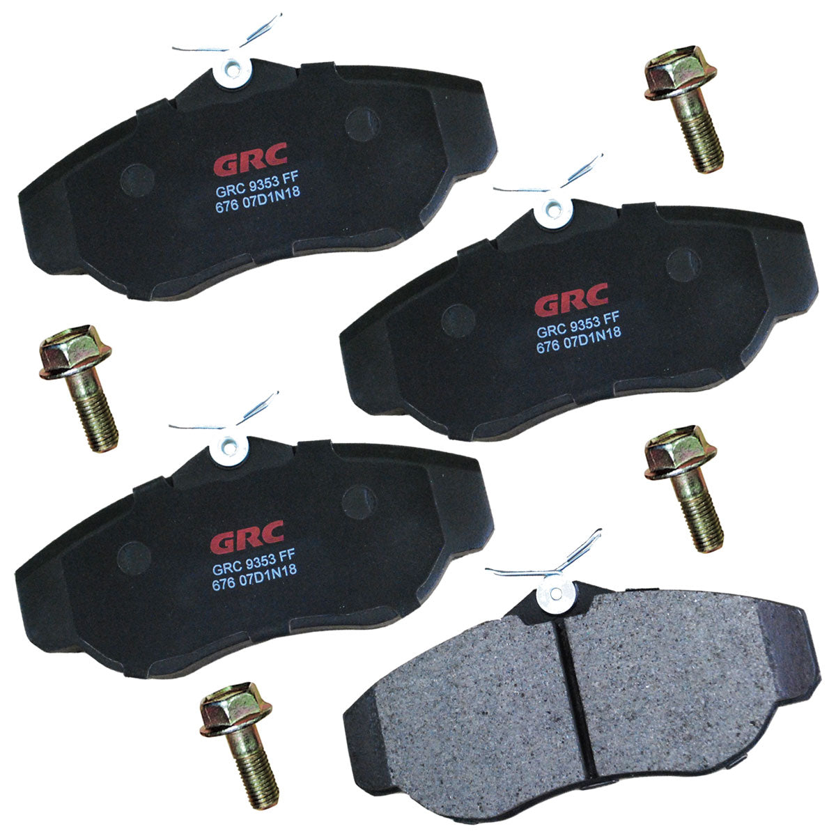GMD676 - BALATAS SEMIMETALICAS DELANTERAS PARA LAND ROVER DISCOVERY SERIES II 1999-1999