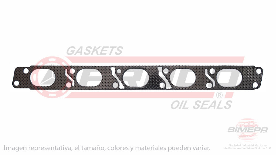 MEX-8750010 - EMPAQUE MULTIPLE DE ESCAPE PARA VOLVO C30 L5 2.5 L TURBO 20 V. DOHC B5254T7 2007-2013