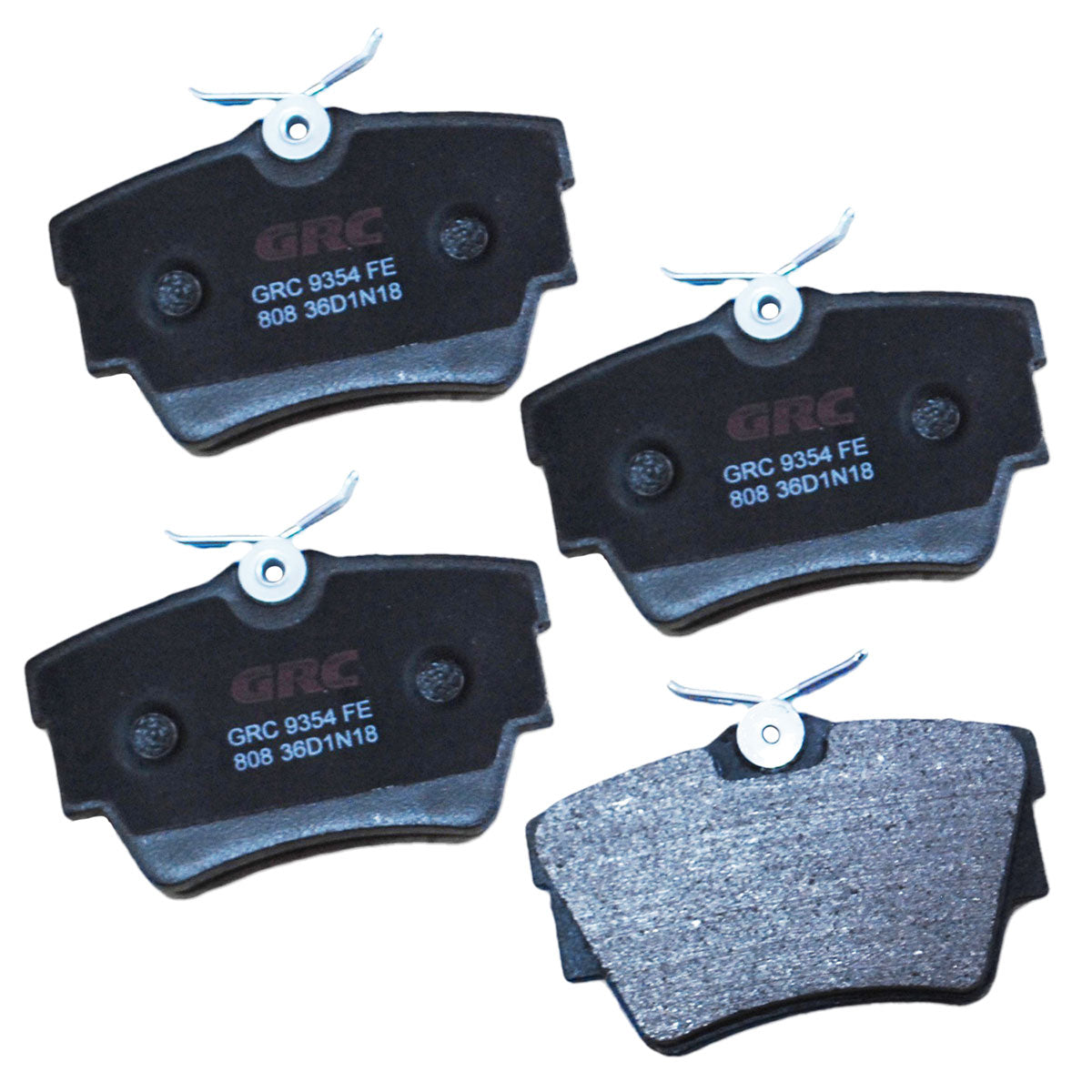 GMD808 - BALATAS SEMIMETALICAS TRASERAS PARA RENAULT TRAFIC 2008-2012