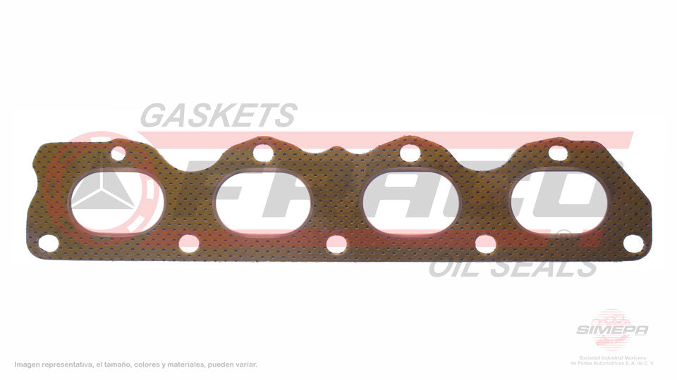 MEX-7640050-1 - EMPAQUE MULTIPLE DE ESCAPE PARA CHEVROLET AVEO L4 1.6 L LXV 16 V. DOHC LXV 2009-2011