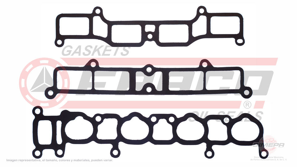MIX-1140053 - EMPAQUE MULTIPLE DE ADMISION PARA DODGE NEON L4 2.0 L DOHC 16 V. ECC DOHC 1995-1999