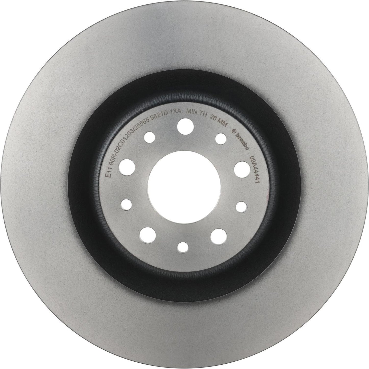 BRE-09.A444.41 - PAR DE DISCOS DE FRENO DELANTEROS PARA FIAT 500L EASY 2014-2017