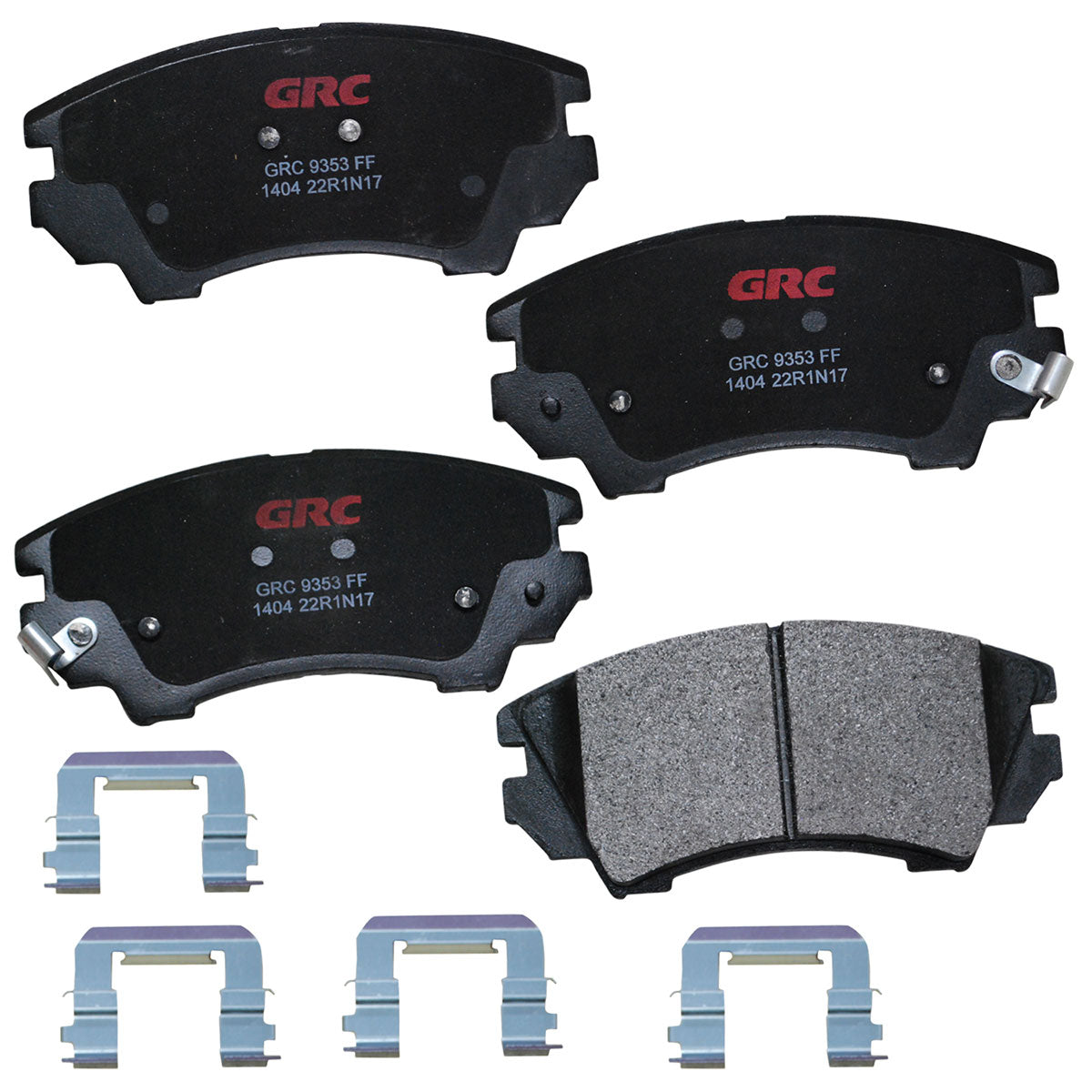 GMD1404 - BALATAS SEMIMETALICAS DELANTERAS PARA CHEVROLET CAMARO LS 3.6L 2012-2012