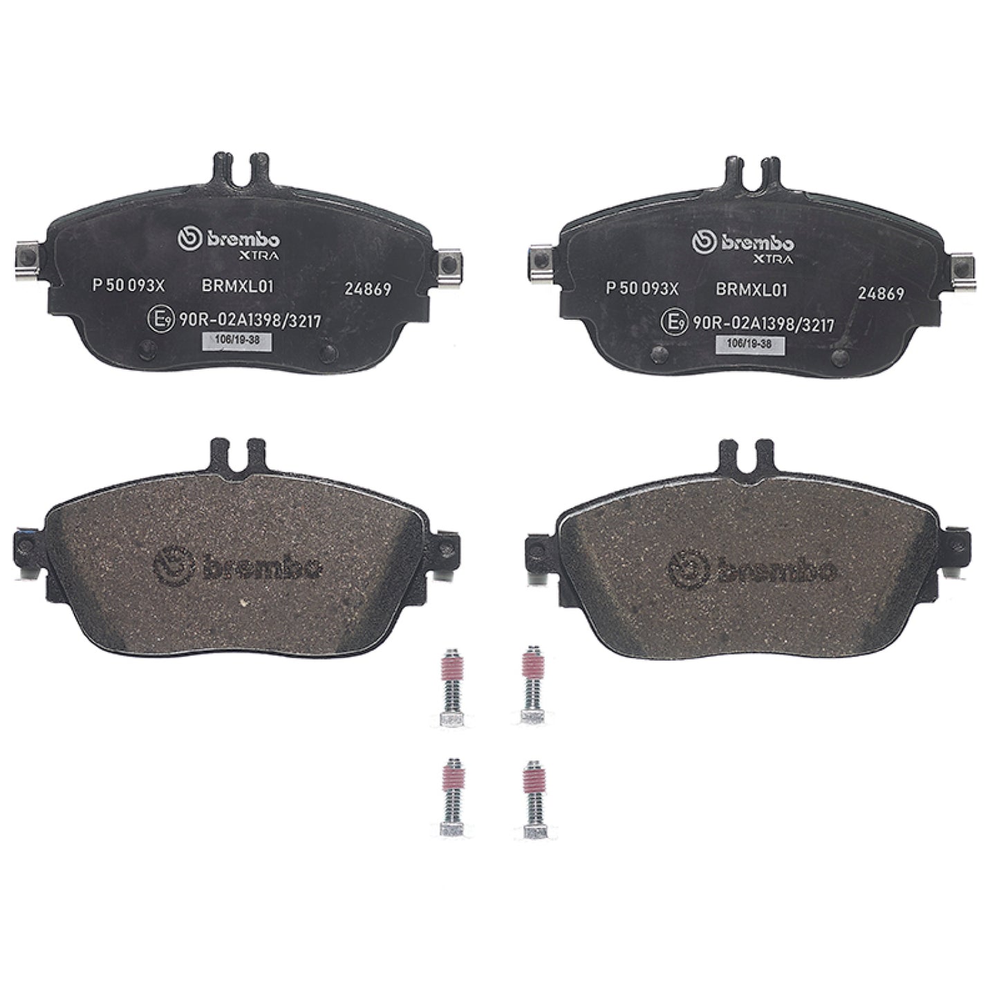 BRE-P50093X - BALATAS DELANTERAS PARA INFINITI QX30 BASE 2017-2018