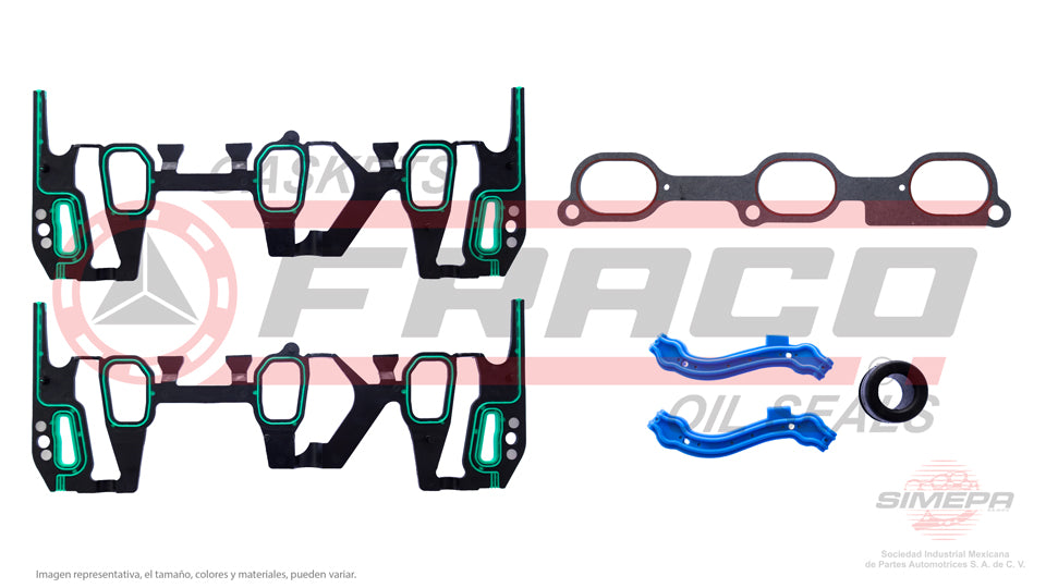 MIX-3062084-1 - EMPAQUE MULTIPLE DE ADMISION PARA BUICK RENDEZVOUS V6 3.5 L. 12 V OHV LX9 2006-2007