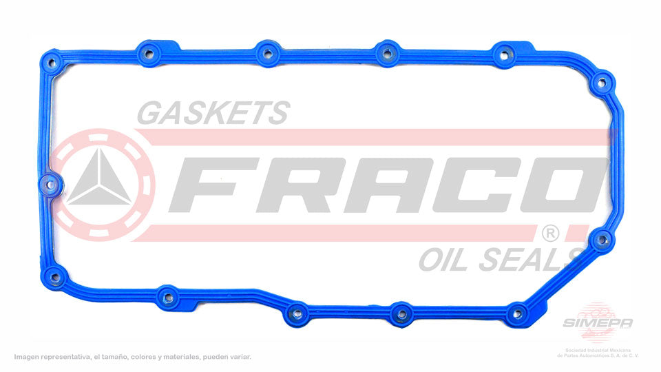 OSX-1140052 - EMPAQUE DE CARTER PARA DODGE NEON L4 2.0 L SOHC 16 V. ECB SOHC VIN CF 1995-2005
