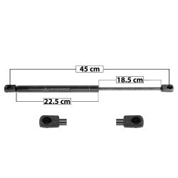 MANJ-60004 - AMORTIGUADOR 5TA PUERTA PARA FORD KA 2001-2008 DERECHA/IZQUIERDA