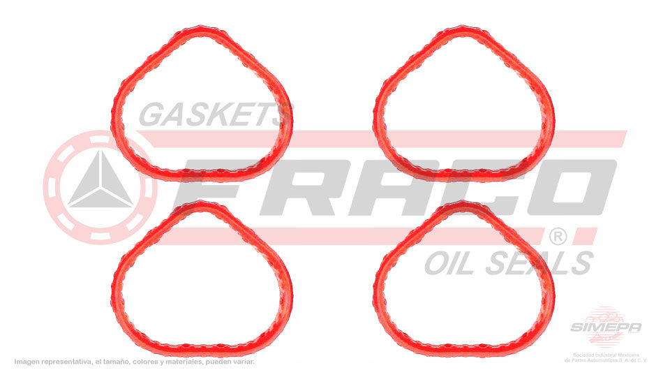 MIX-1140076 - EMPAQUE MULTIPLE DE ADMISION PARA CHRYSLER PT CRUISER L4 2.0 L DOHC 16 V. ECC DOHC 2000-2004