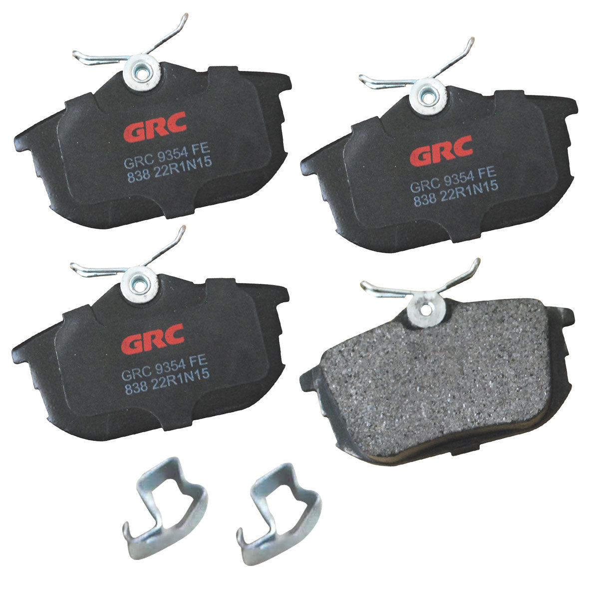GMD838 - BALATAS SEMIMETALICAS TRASERAS PARA MITSUBISHI SPACE STAR 2003-2004