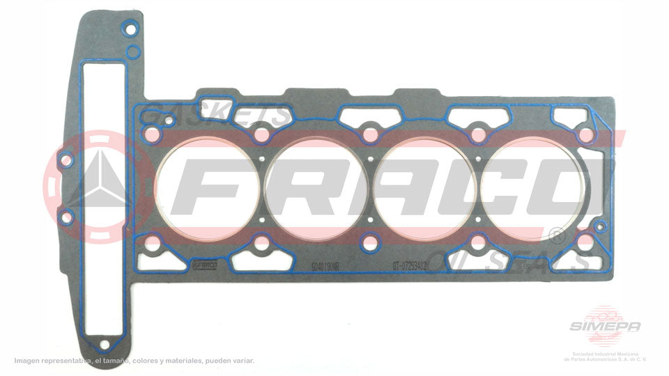 HGX-6040190-NR - EMPAQUE DE CABEZA PARA CHEVROLET CAVALIER L4 2.2 L 16 V. DOHC L61 2002-2005