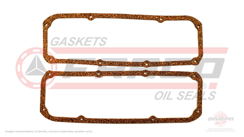 VSX-2682100 - EMPAQUE DE TAPA PUNTERIAS PARA FORD BRONCO V8 5.8 L CLEVELAND 16 V. OHV 1978-1982