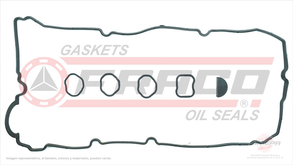 VSX-5540333 - EMPAQUE DE TAPA PUNTERIAS PARA MITSUBISHI L200 L4 2.5 L DIESEL 16 V. DOHC 4D56T 2006-2016