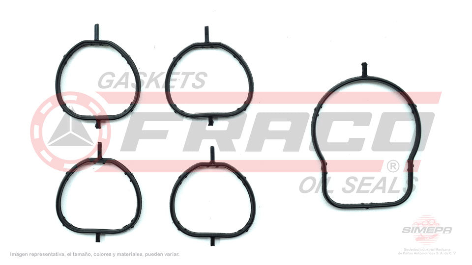 MIX-3640015 - EMPAQUE MULTIPLE DE ADMISION PARA HYUNDAI I10 L4 1.1 L 12 V. SOHC G4HG 2008-2014