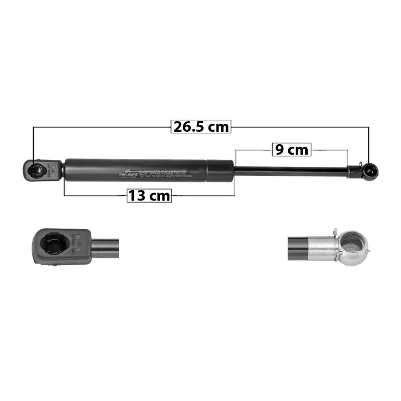 MANJ-60050 - AMORTIGUADOR CAJUELA PARA VOLKSWAGEN JETTA 1993-1998 DERECHA/IZQUIERDA
