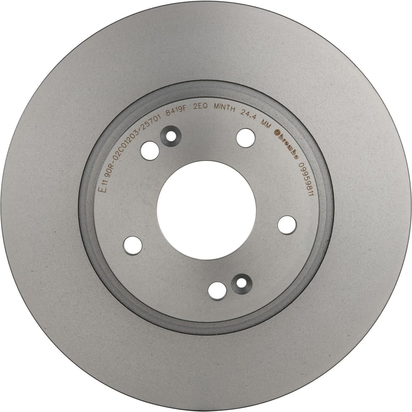 BRE-09.9598.11 - PAR DE DISCOS DE FRENO DELANTEROS PARA HYUNDAI SANTA FE BASE 2005-2005