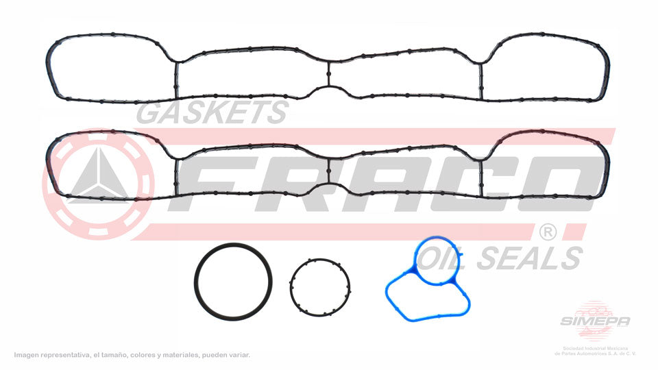 MIX-2682097-3 - EMPAQUE MULTIPLE DE ADMISION PARA FORD EXPLORER V8 4.6 L SOHC 24 V. SOHC 2009-2010