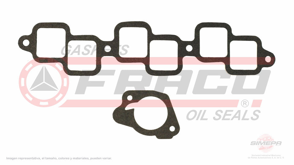 MUX-1162044 - EMPAQUE DE PLENUM PARA CHRYSLER CONCORDE V6 3.3 L 12 V. OHV 1993-1996