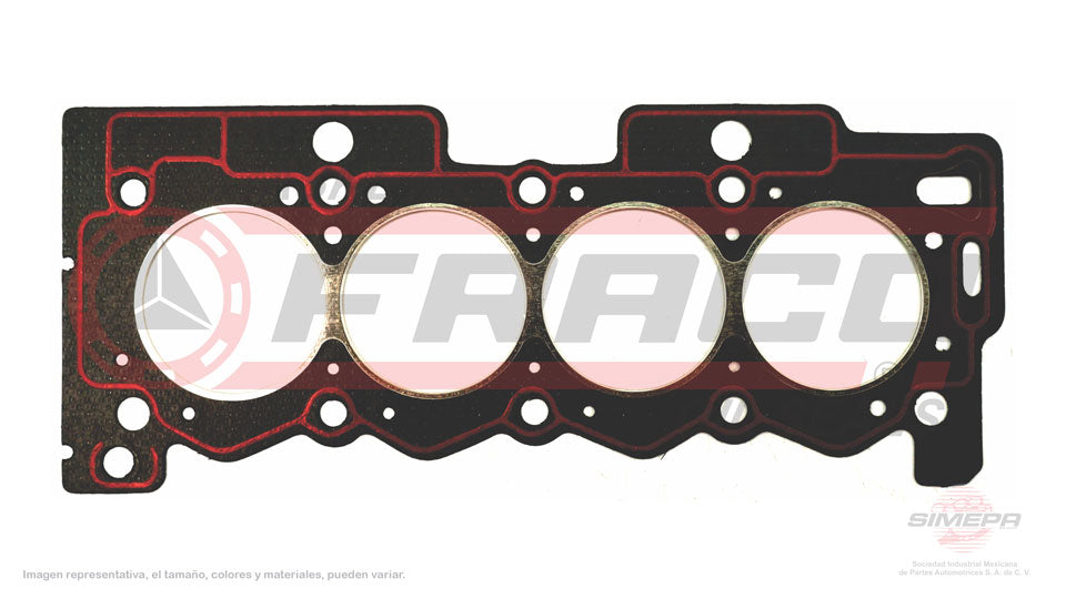 HGX-6240050-SB - EMPAQUE DE CABEZA PARA PEUGEOT 206 L4 1.4 L 8 V. SOHC TU3JP 2000-2008
