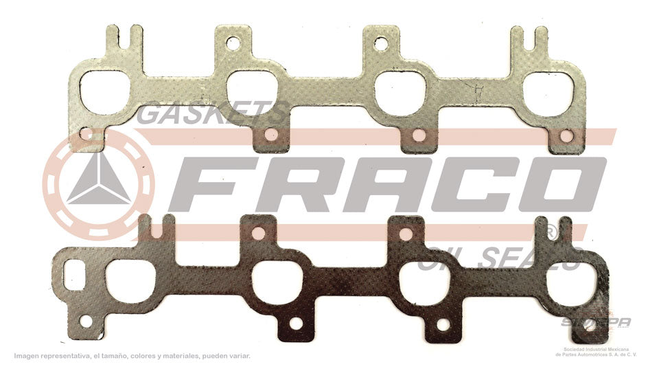 MEX-0282005 - EMPAQUE MULTIPLE DE ESCAPE PARA CHRYSLER ASPEN V8 4.7 L 16 V SOHC 2007