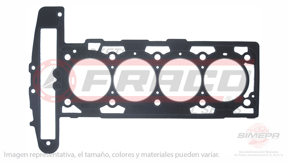 HGX-3040107-SM - EMPAQUE DE CABEZA PARA CHEVROLET COBALT L4 2.4 L 16 V DOHC LE5 LE9 2006-2008