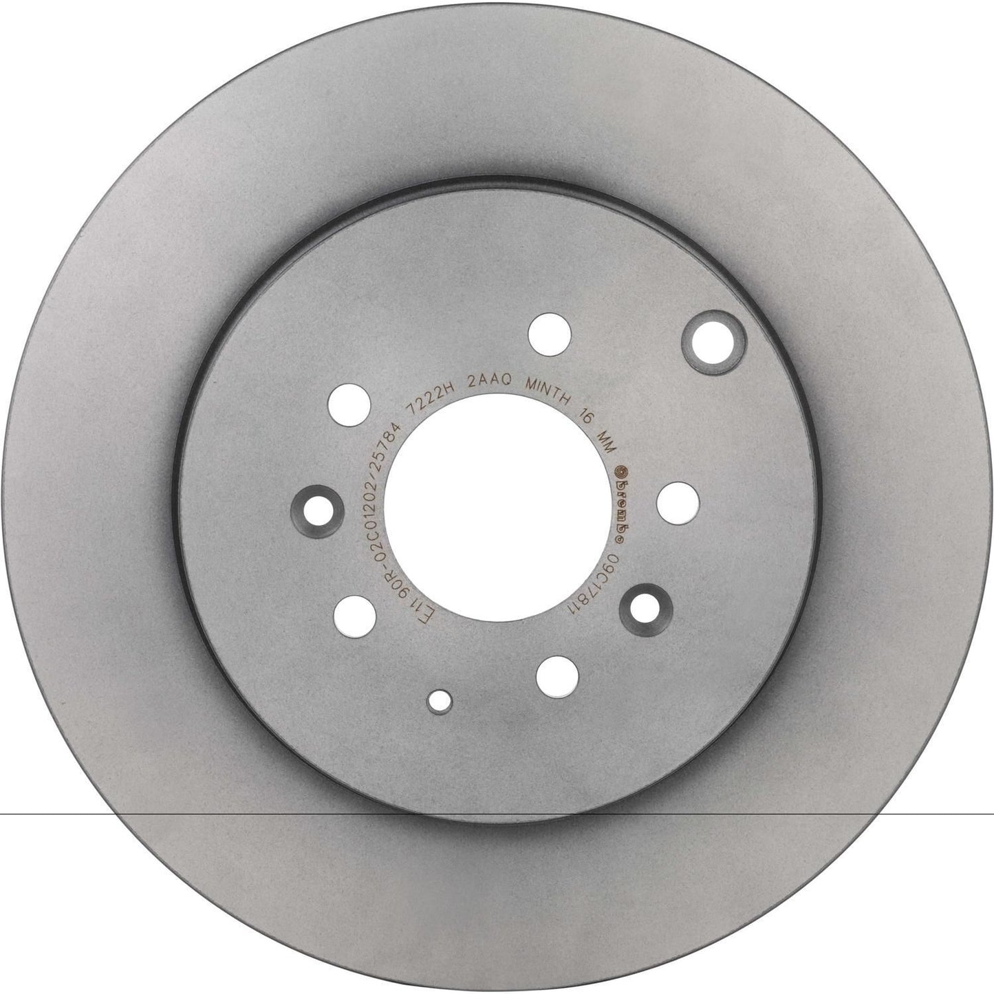BRE-09.C178.11 - PAR DE DISCOS DE FRENO TRASEROS PARA MAZDA CX-9 GRAND TOURING 2007-2015