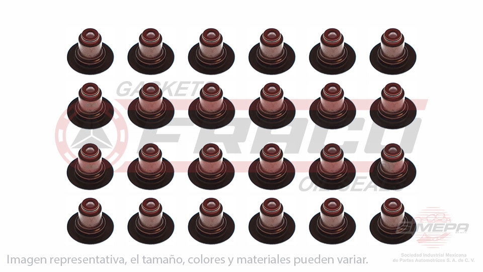SS-2444-V-24 - SELLOS DE VALVULA POR JUEGOS PARA BUICK ALLURE V6 3.6 L 24 V DOHC LY7 LLT 2005-2010