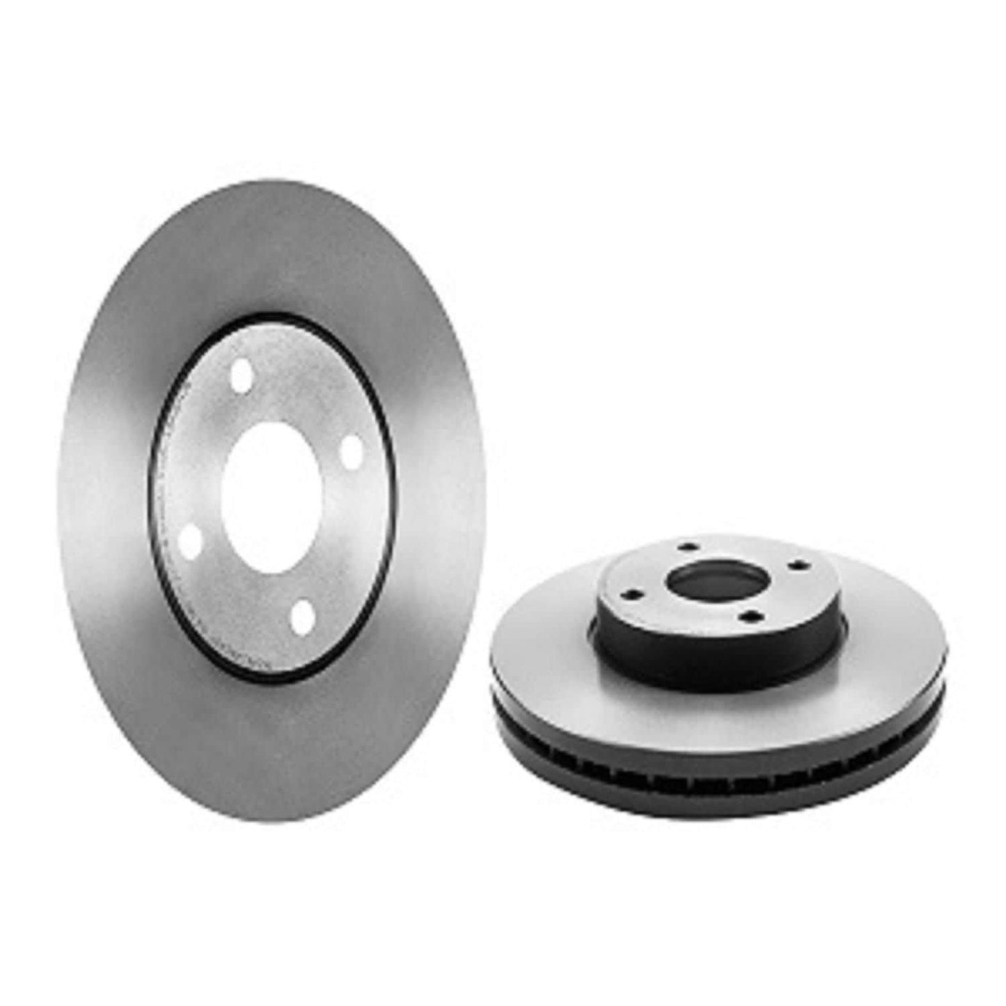 BRE-09.B588.11 - PAR DE DISCOS DE FRENO DELANTEROS PARA FORD ECOSPORT BASE 2004-2012