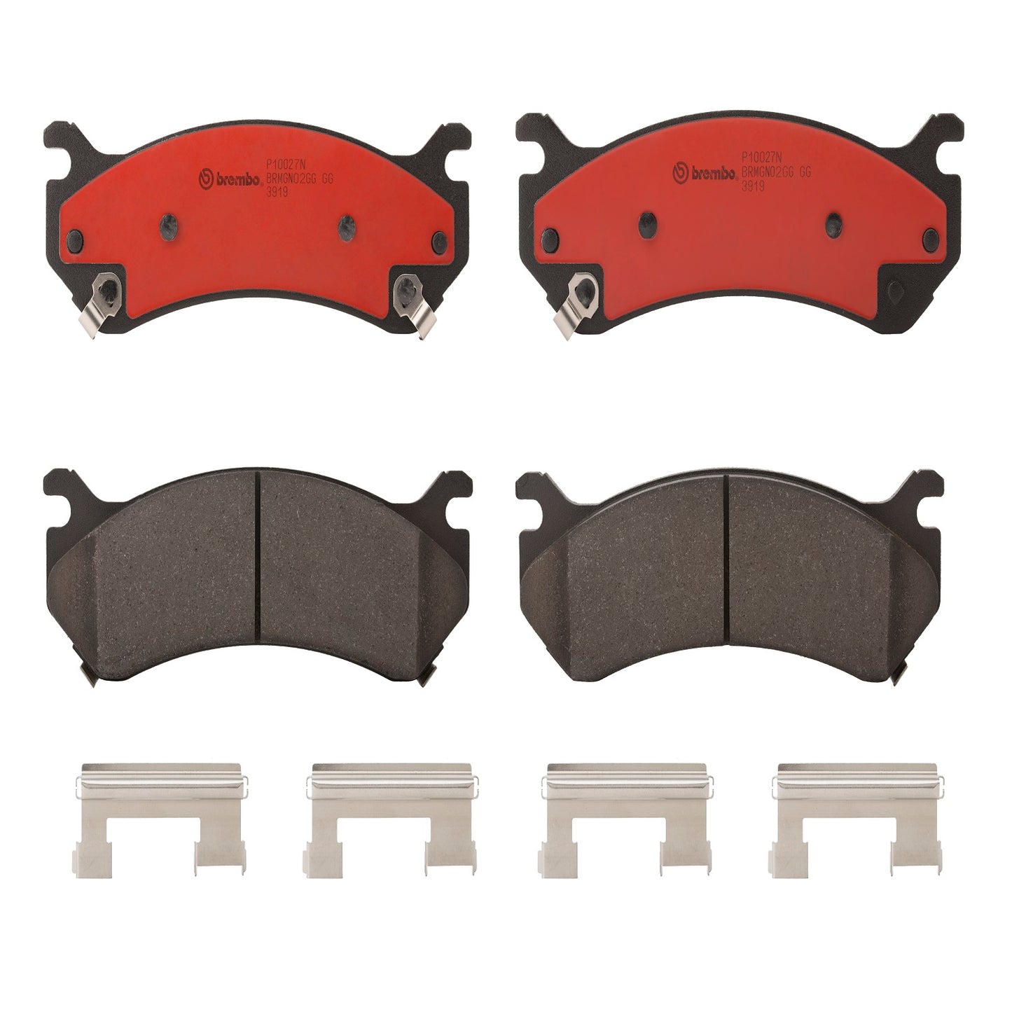 BRE-P10027N - BALATAS DELANTERAS PARA CADILLAC ESCALADE BASE 2002-2006