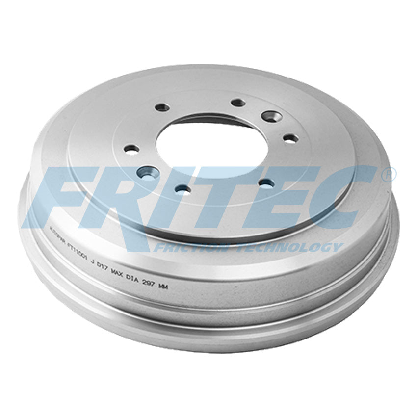 FT-11001 PAR TAMBORES DE FRENO TRASEROS DODGE H100 VAN BASE 4 CIL 2.4L 2012-2013