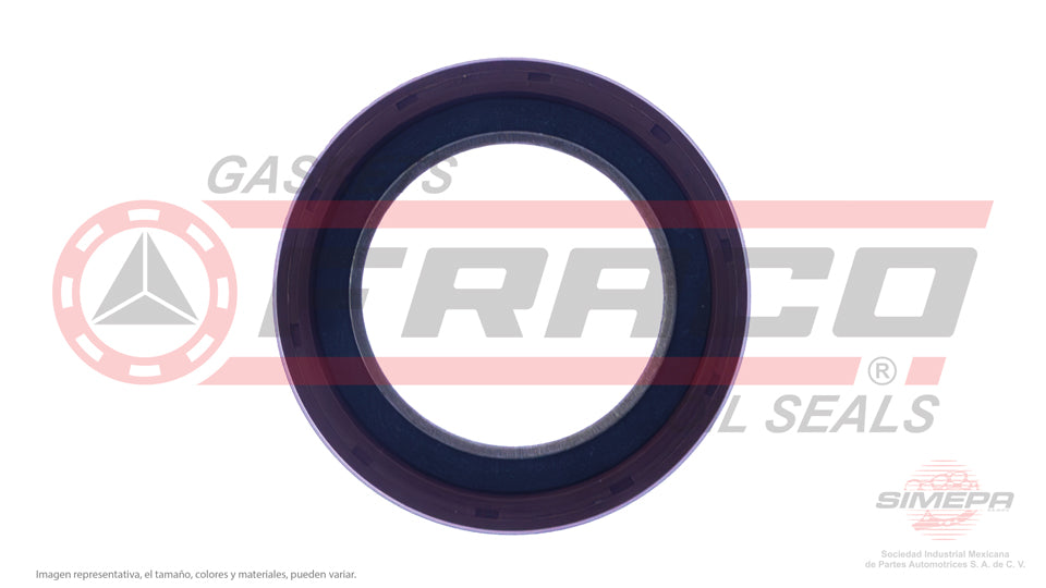 S-050061-V - RETEN DE CIGÜEÑAL PARA FIAT DUCATO L4 2.3 L. DIESEL 16 V MULTIJET F1AE0481D/T 2008-2014