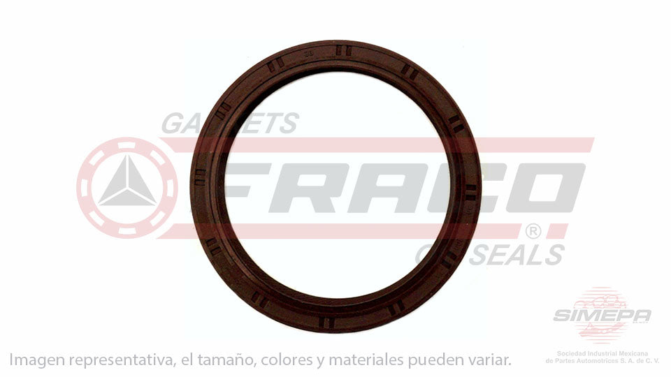 S-080021-V - RETEN DE CIGÜEÑAL PARA NISSAN BLUEBIRD L4 1.3 L 8 V. SOHC L13 1968-1970