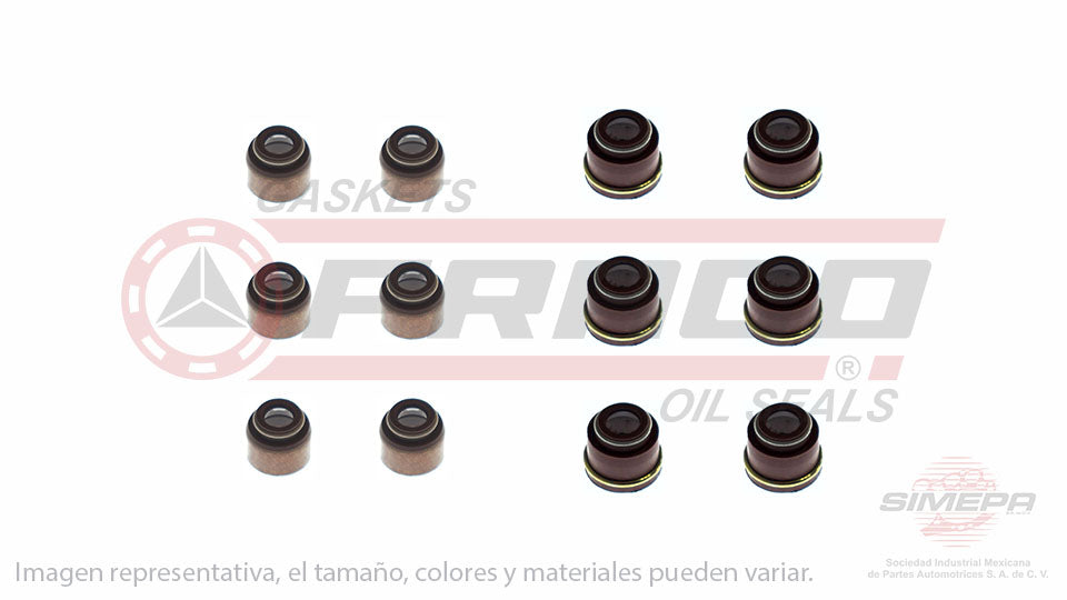 SS-5862003-V - SELLOS DE VALVULA POR JUEGOS PARA INFINITI QX4 V6 3.3 L 12 V. SOHC VG33E 1997-2000