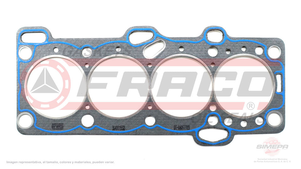 HGX-3640015-SB - EMPAQUE DE CABEZA PARA HYUNDAI I10 L4 1.1 L 12 V. SOHC G4HG 2008-2010