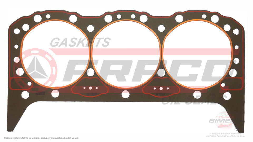 HGX-3062136-ART - EMPAQUE DE CABEZA PARA CHEVROLET ASTRO V6 4.3 L 12 V. OHV VORTEC 262 " 1992-2005