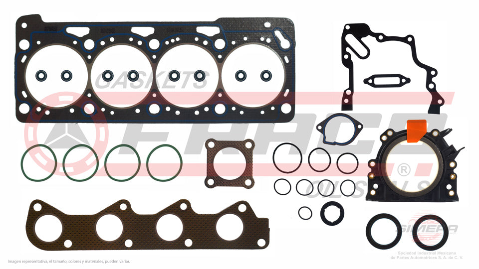 FSX-8640090SB - JUEGO DE EMPAQUES PARA VOLKSWAGEN LUPO L4 1.6 L 8 V. SOHC EA111 BAH 2005-2009