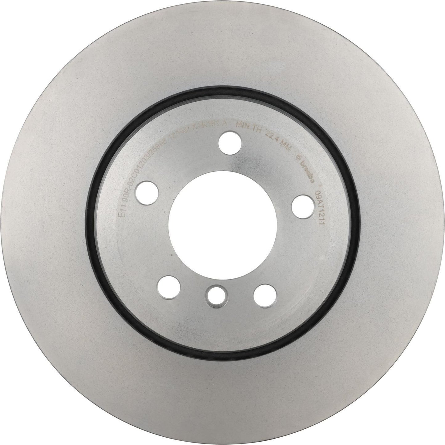 BRE-09.A712.11 - PAR DE DISCOS DE FRENO TRASEROS PARA BMW 750I BASE 2006-2008