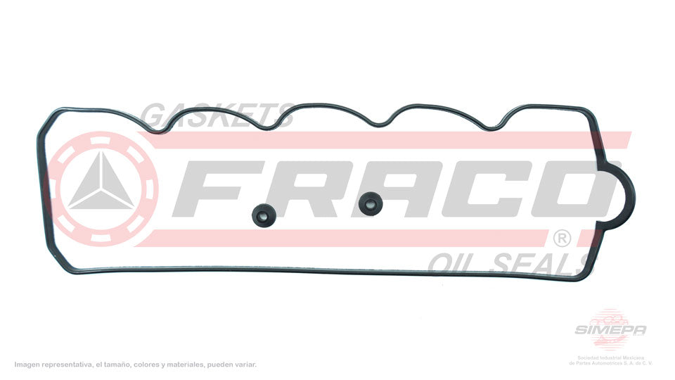 VSX-5540340 - EMPAQUE DE TAPA PUNTERIAS PARA CHRYSLER CONQUEST L4 2.6 L 8 V. SOHC 4G54 G54B 1987-1989