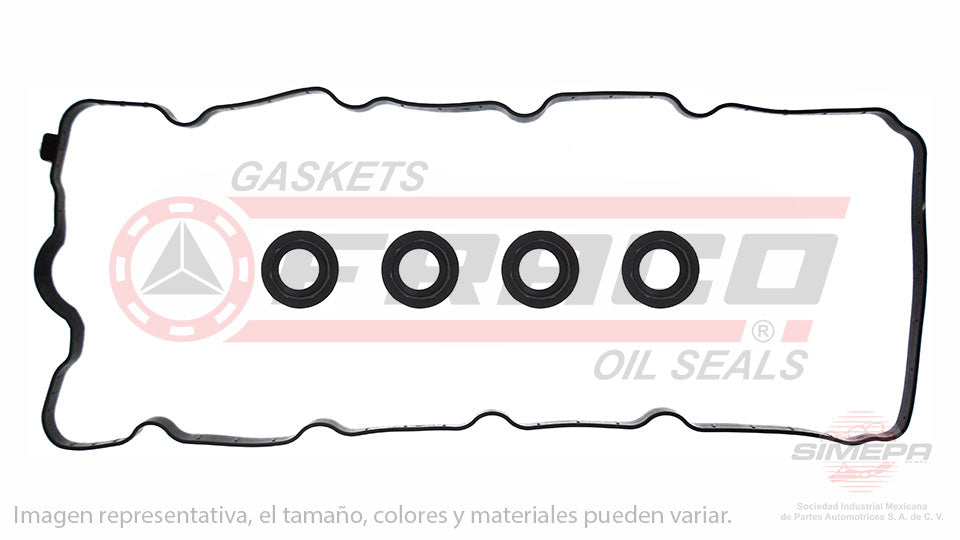 VSX-0840022 - EMPAQUE DE TAPA PUNTERIAS PARA DODGE NEON L4 1.6 L SOHC 16 V. SOHC 2017-2018