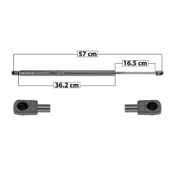 MANJ-51034 - AMORTIGUADOR 5TA PUERTA PARA FORD EXPEDITION 2007-2017
