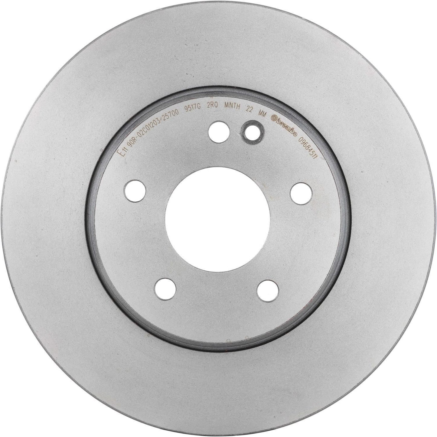 BRE-09.6845.11 - PAR DE DISCOS DE FRENO DELANTEROS PARA MERCEDES-BENZ C280 BASE 1996-1996