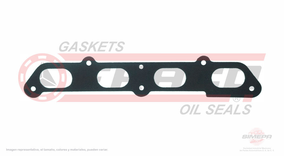 MIX-6540170 - EMPAQUE MULTIPLE DE ADMISION PARA RENAULT MEGANE L4 1.8 L 16 V. DOHC F4P 2001-2003