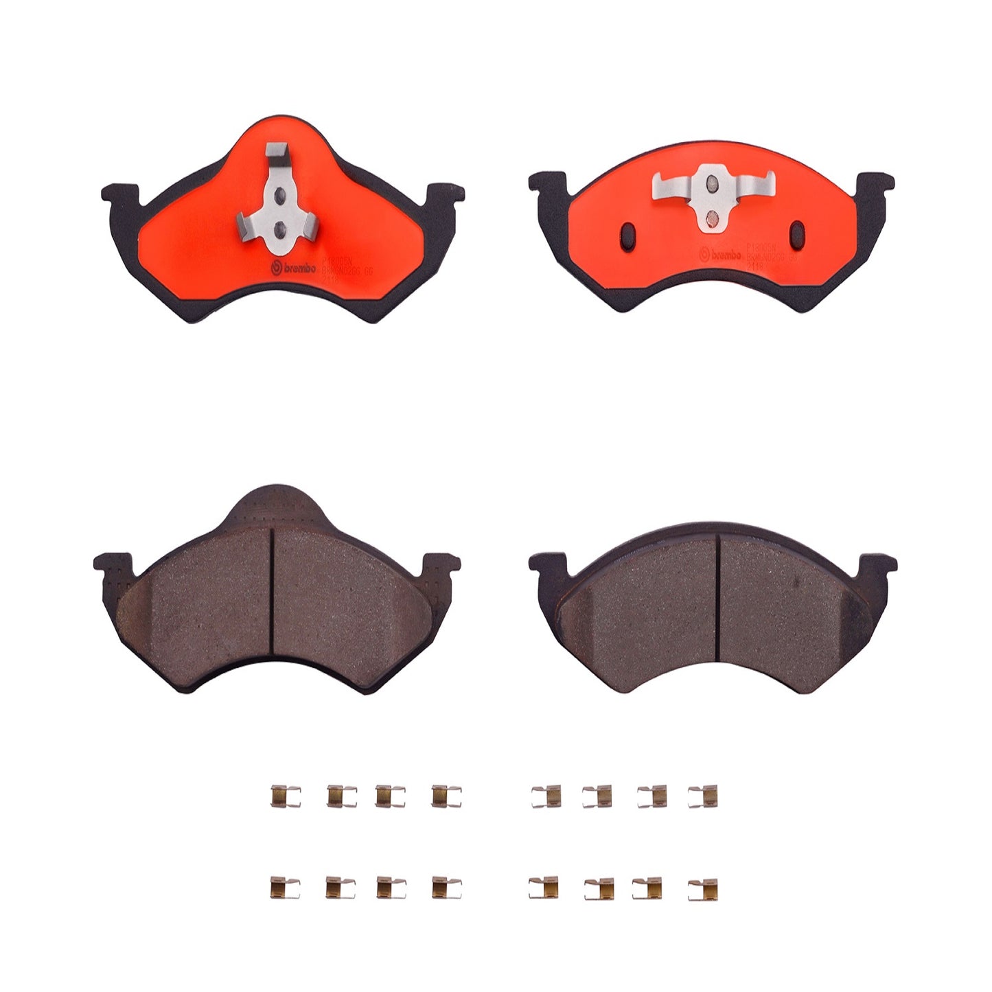 BRE-P18005N - BALATAS DELANTERAS PARA DODGE DAKOTA BASE 2000-2002