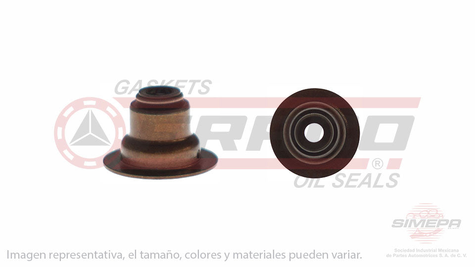 S-2430-V - (50 PIEZAS) SELLO DE VALVULA (RETEN) PARA CHEVROLET COBALT L4 2.4 L 16 V DOHC LE5 LE9 2006-2008