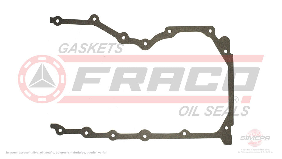 OSX-5340215 - EMPAQUE DE CARTER PARA FORD ESCAPE L4 2.3 L 16 V. DOHC 2005-2008