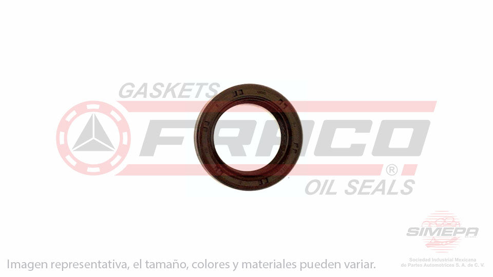 S-031021-V - RETEN DE CIGÜEÑAL PARA HONDA CIVIC L4 1.5 L SOHC 16 V. SOHC D15Z1 1992-1995